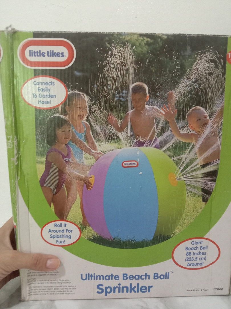 Little tikes ultimate shop beach ball sprinkler