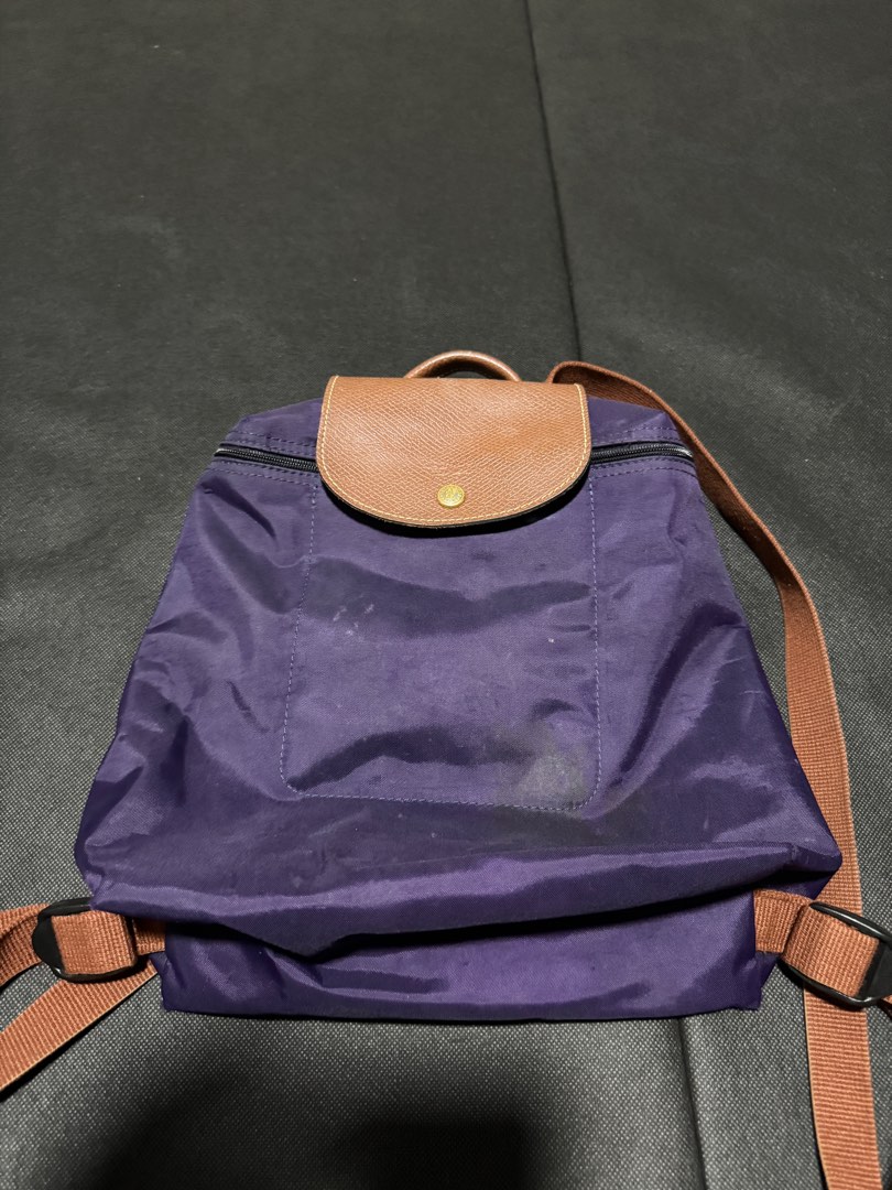 Longchamp le pliage backpack bilberry new arrivals