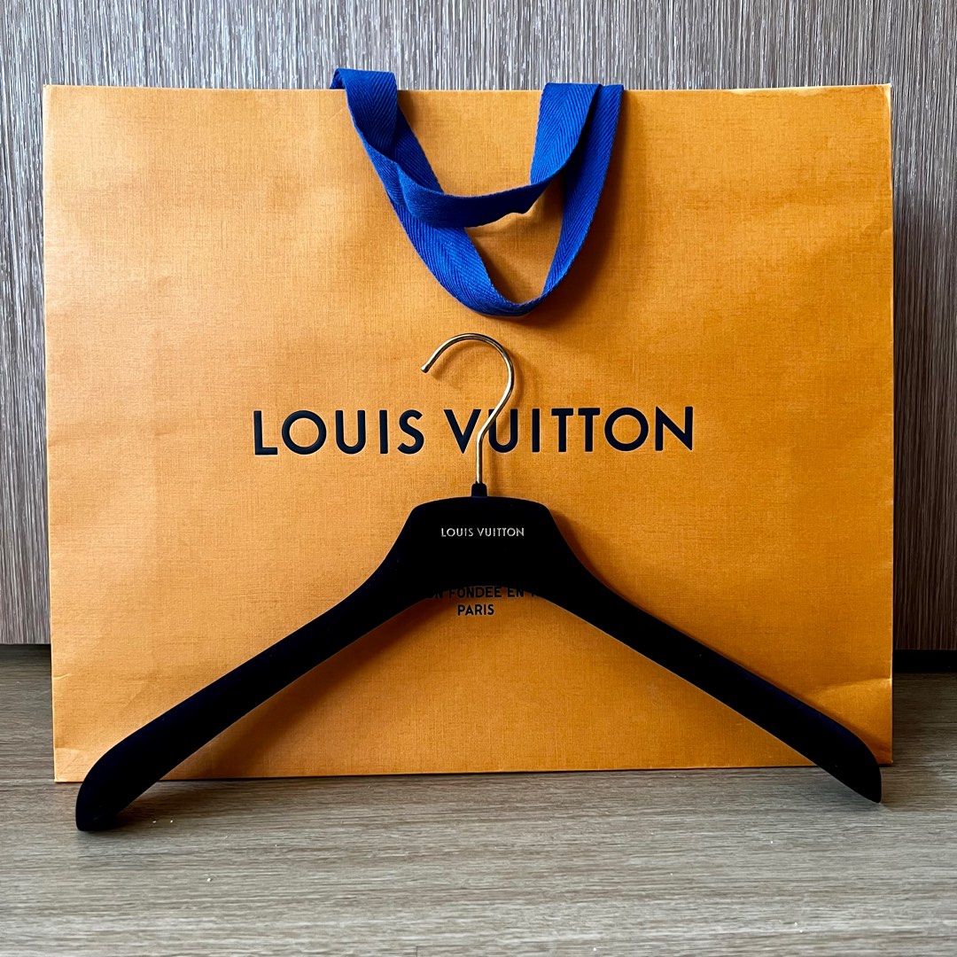 Louis Vuitton LV Suede Hanger, Luxury, Accessories on Carousell