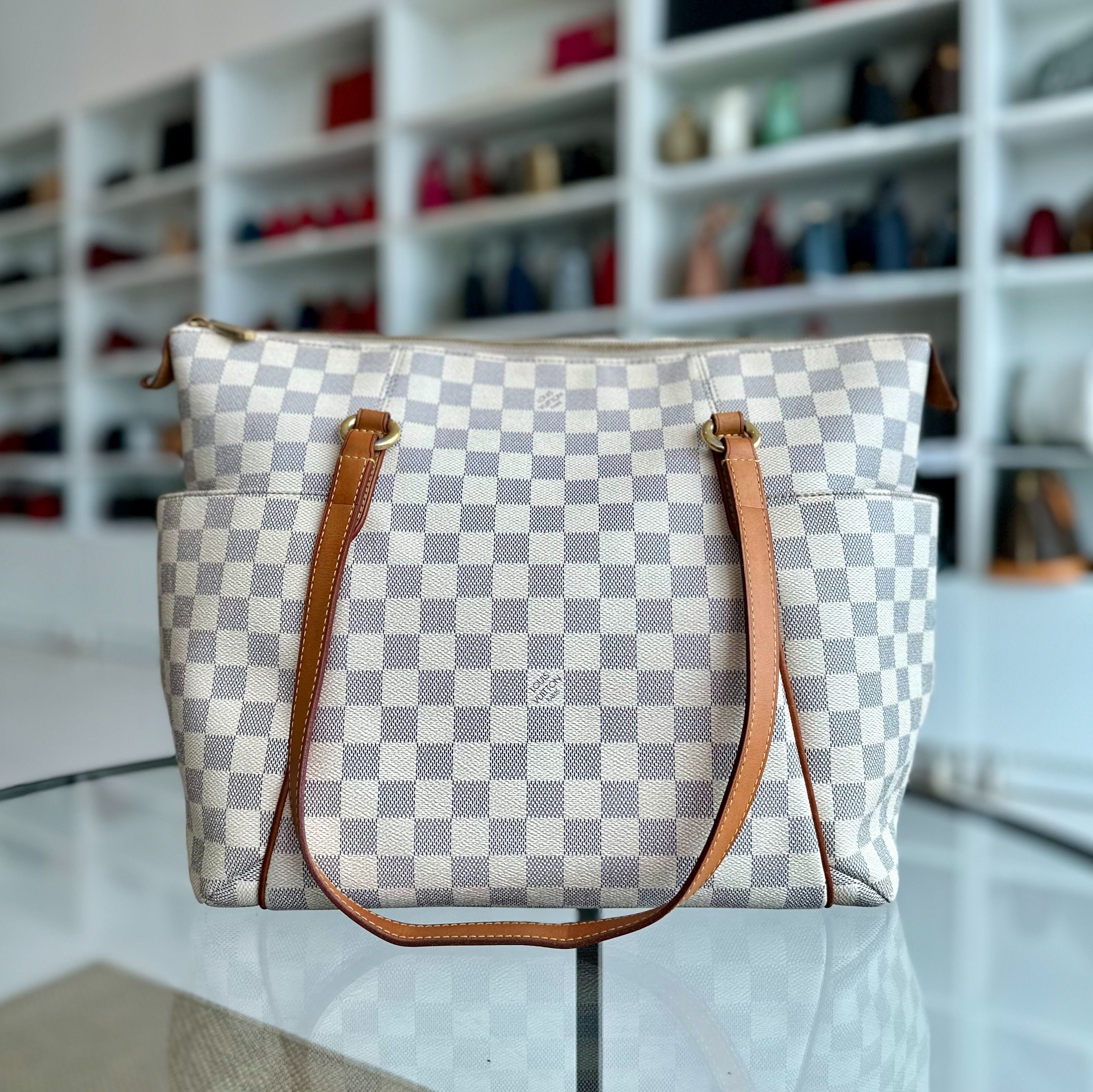 Lv totally store mm damier azur