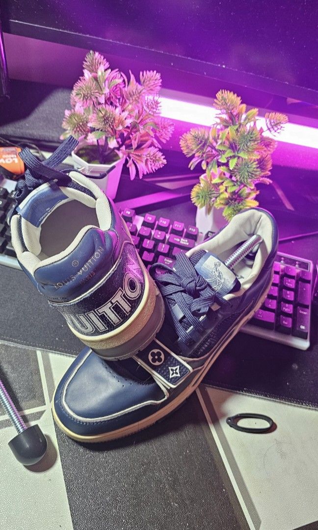 Louis vuitton fiber optic sneakers top