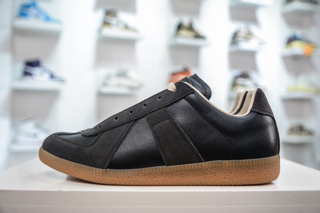 Maison Margiela Replica Lace-Up Sneakers “Black Gum” (2021)  S57WS0236P1895H6851 (Sale) 🇯🇵🇰🇷🇳🇱🇺🇸🇪🇺