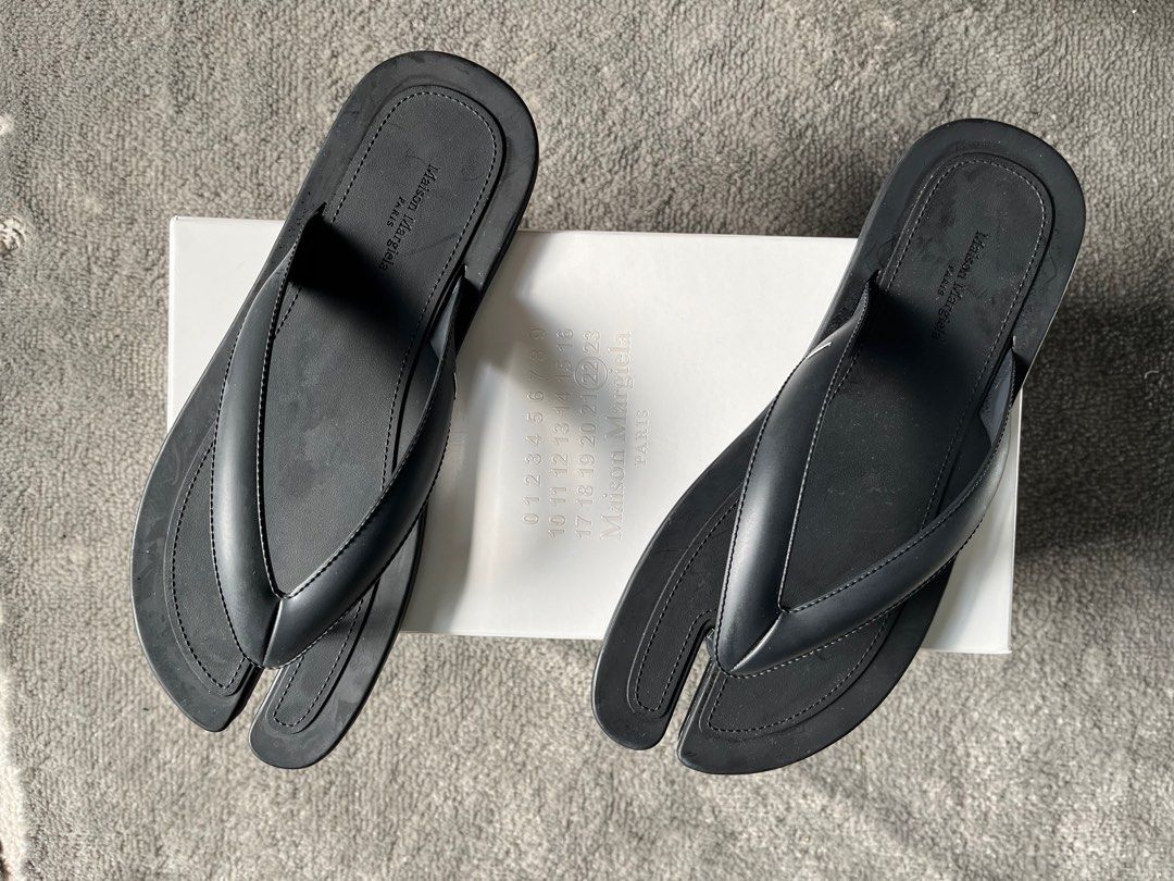 Maison Martin Margiela Tabi Sandals Black Size 38 Women