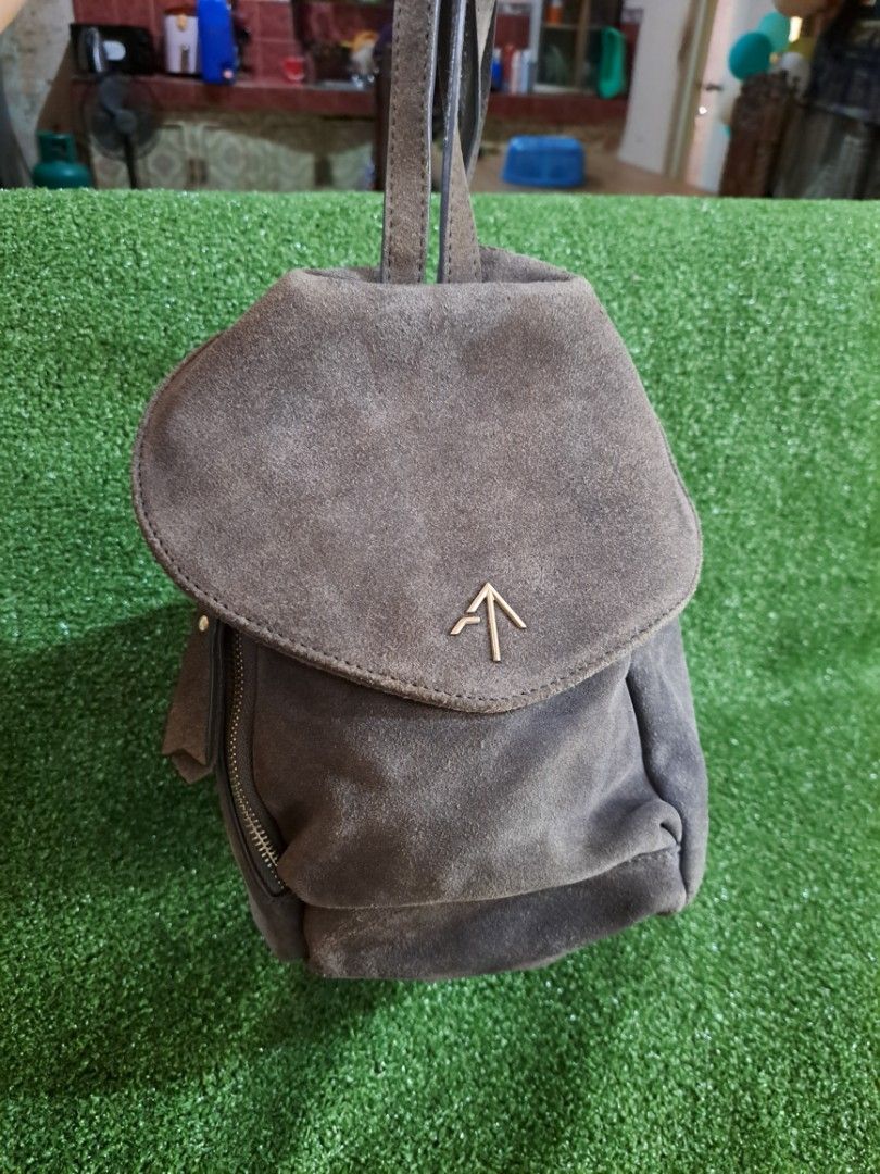 Manu atelier fernweh bag (Category: Luxury Bags & Wallets) located in Batangas. Submitted by venus232nd (Listing ID 1276822392, Image 1). Description: need wash,suede leather,2 way shoukder/backpack.