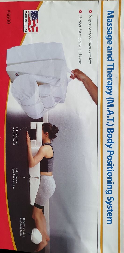 Massage and Therapy Body Positioning System, Health & Nutrition ...