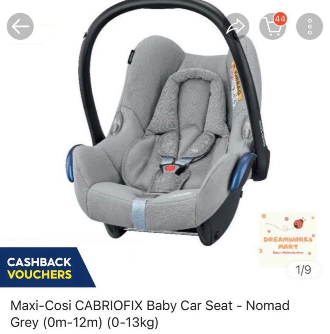 Cabriofix store nomad grey