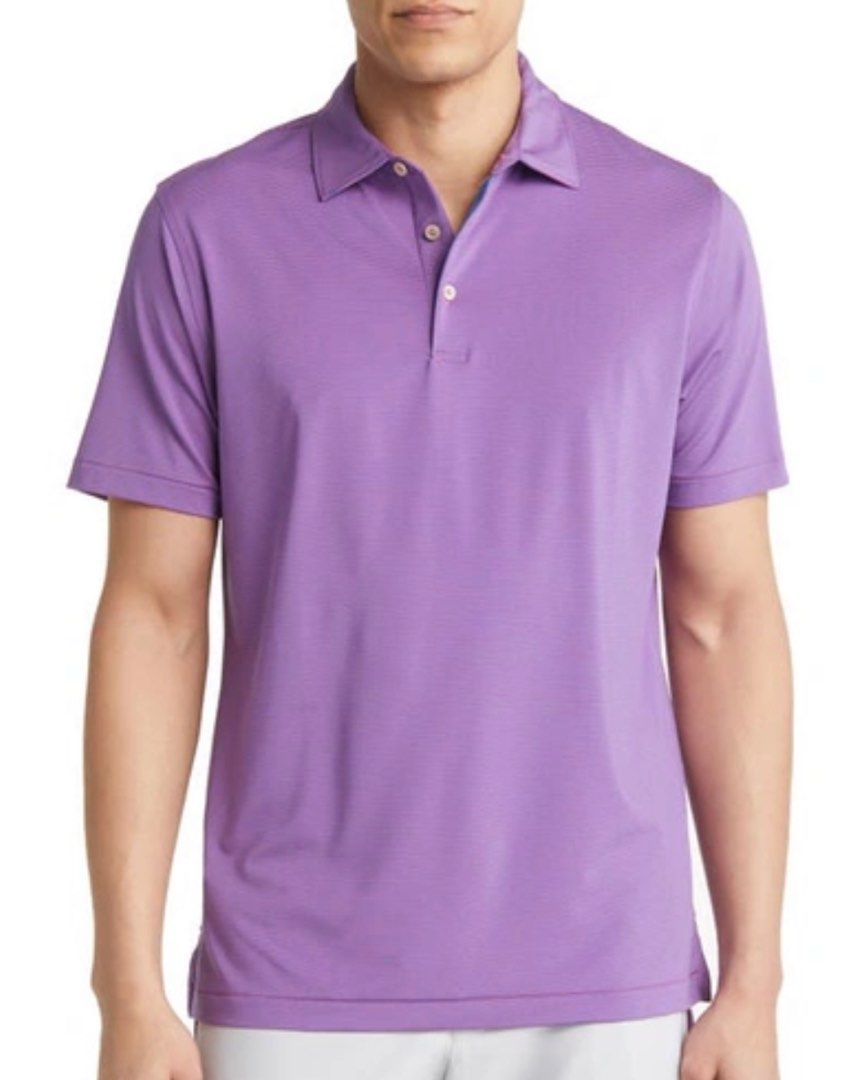 Member s Mark Performance Purple Golf Polo Shirt