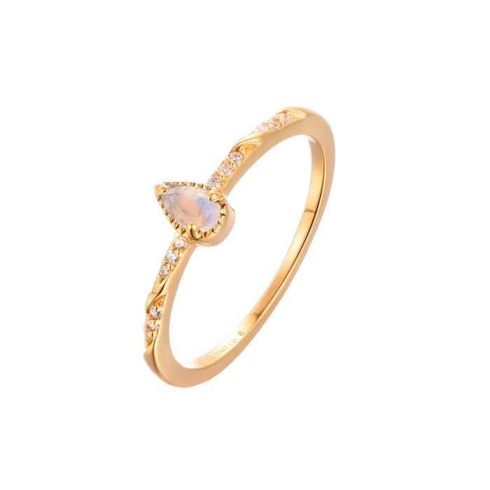 Gold ring for birthday gift discount
