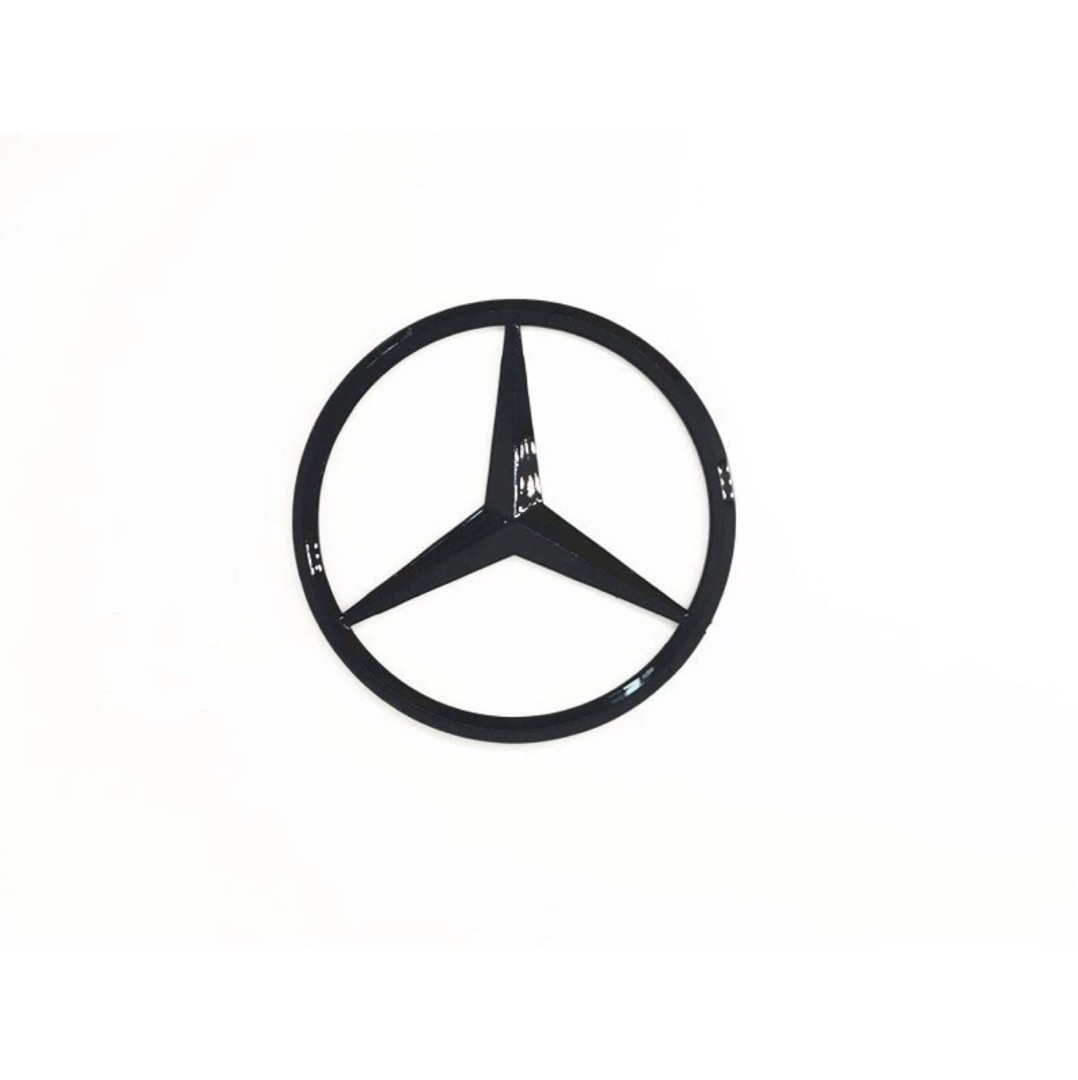 2pcs x MERCEDES BENZ sticker (Ø 30mm) Vintage logo Domed 3D Decals | eBay