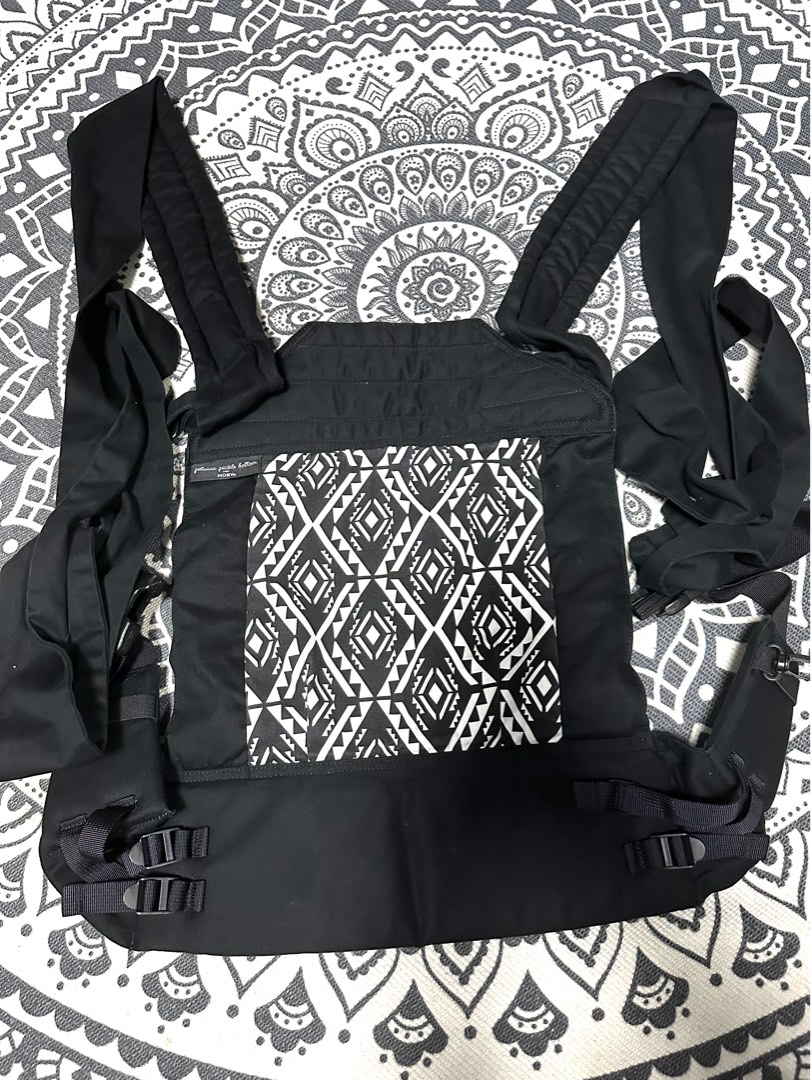 Moby Buckle Tie Baby Carrier Petunia Pickle Bottom