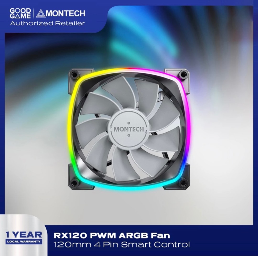 Montech ARGB Fans, Computers & Tech, Parts & Accessories, Computer ...