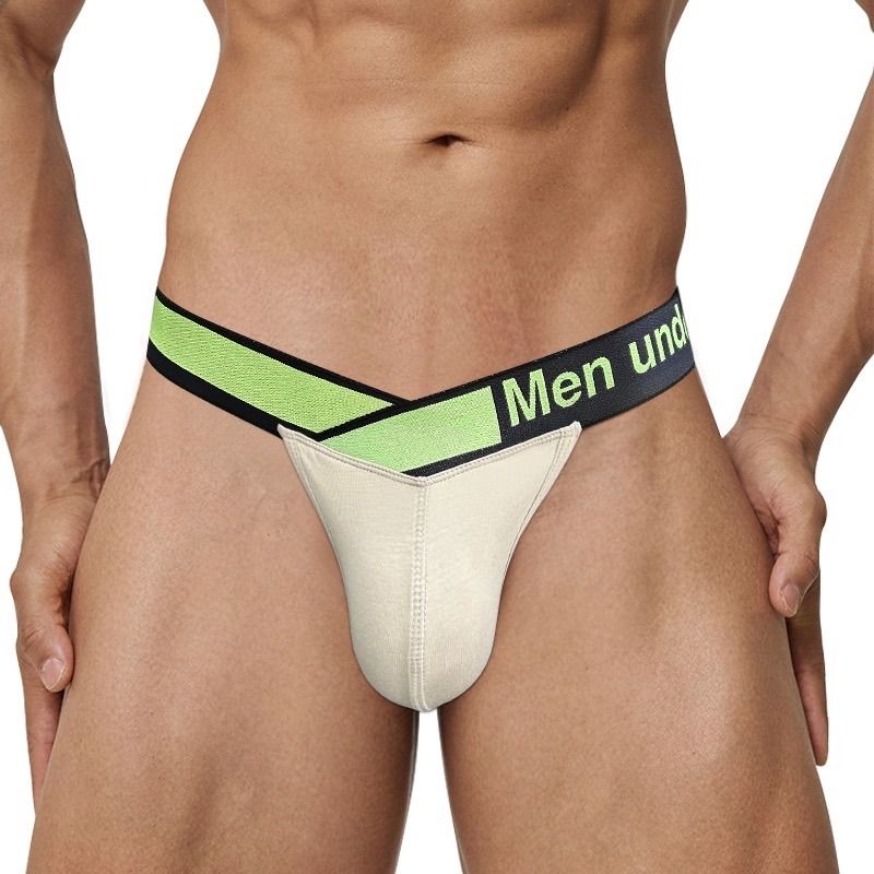 New! PUMP V belt design men's underwear - tanga brief (fit M