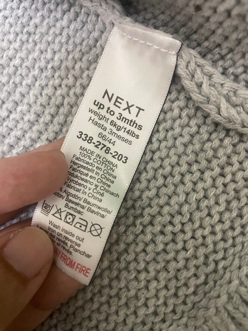 Next hotsell silver cardigan