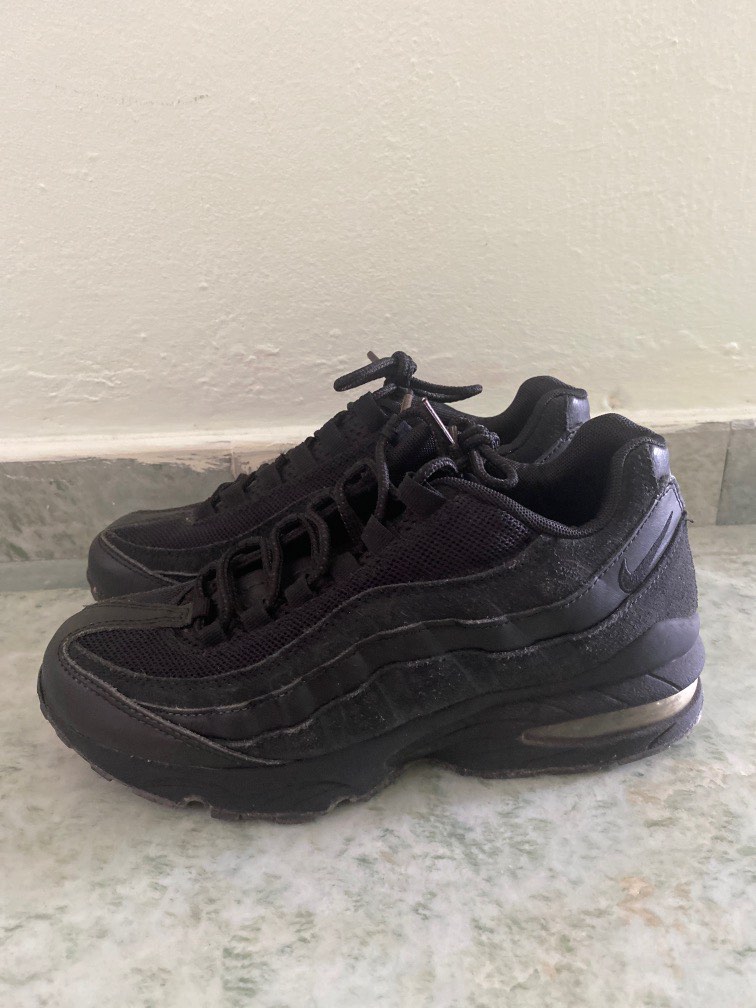 All black air sale max 95 womens