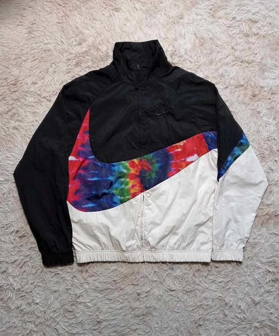 Nike tie dye sales windbreaker