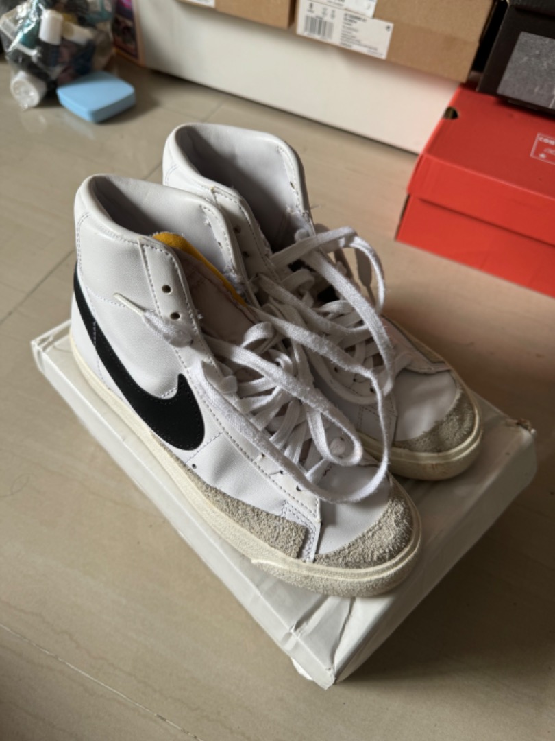 White cheap blazer mid