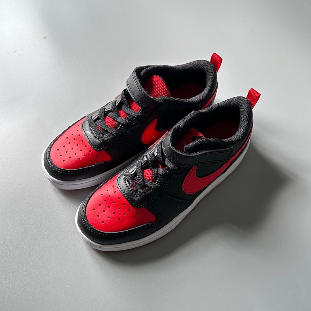 nike court borough low velcro