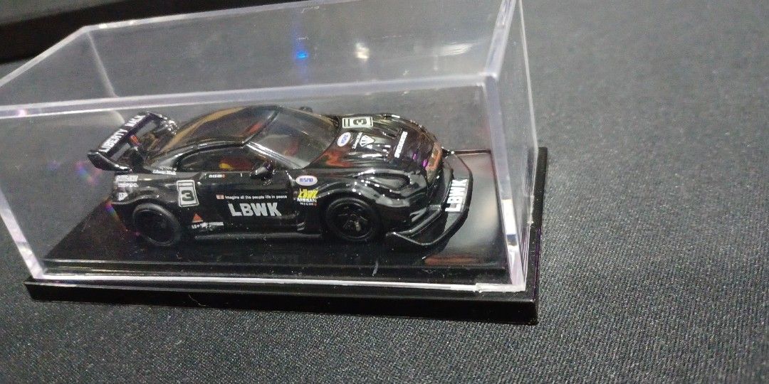 Hot Wheels custom Nissan gtr r35 LBWK custom black.interior custom ...