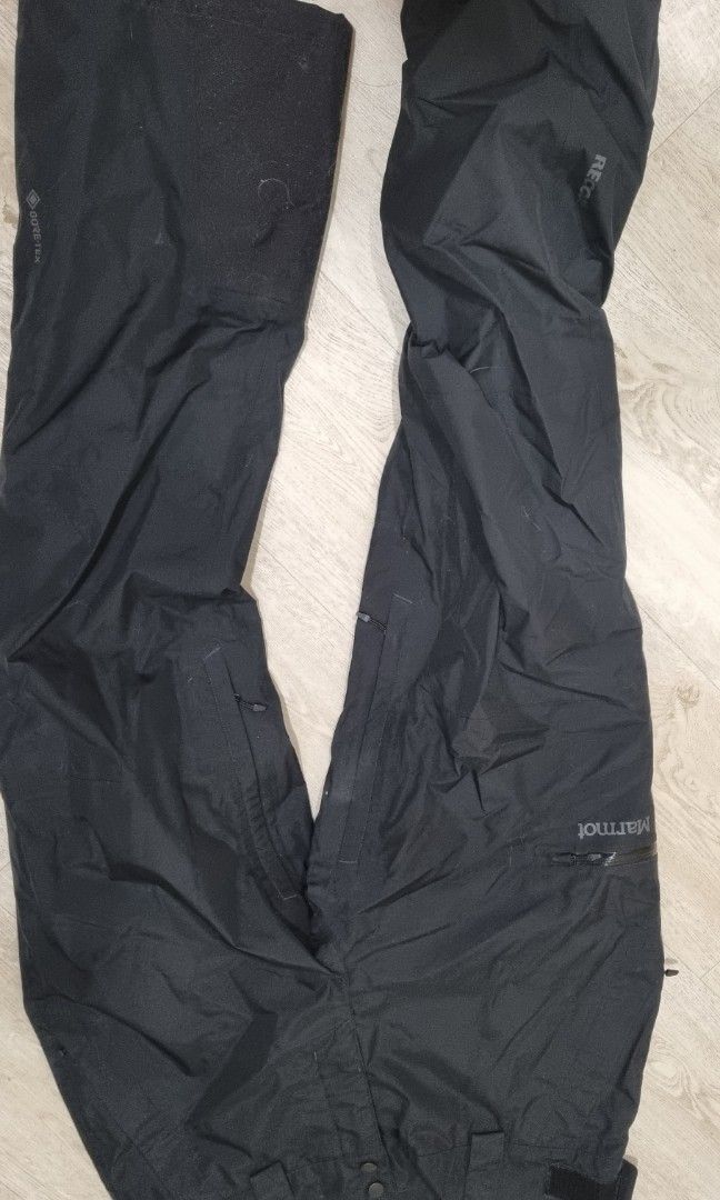 NWT Marmot Men s Ski Pants Trousers black with Gore Tex and Recco