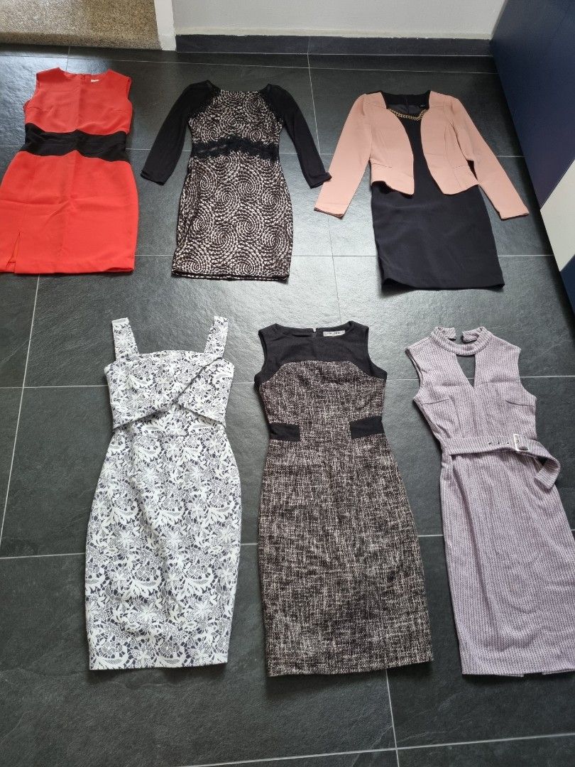 Office dresses S size 6 designs Women s Fashion Dresses Sets Dresses on Carousell
