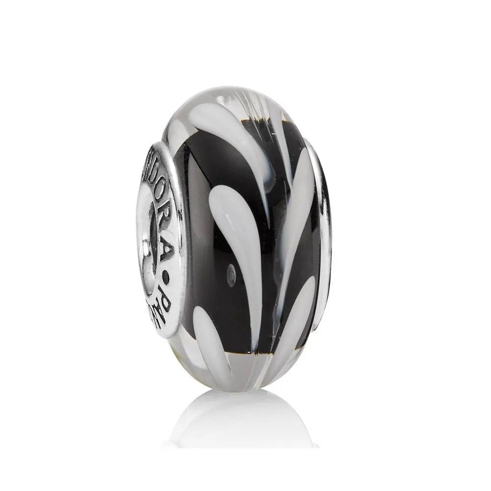 White murano pandora discount charm