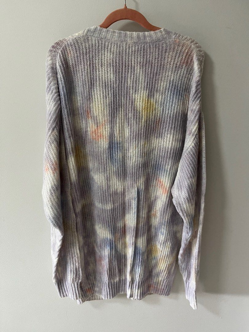 Rainbow distressed new arrivals sweater