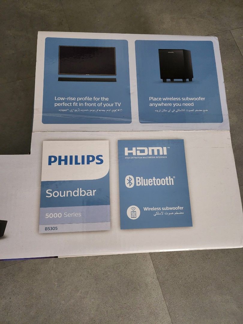 Philips Soundbar, Audio, Soundbars, Speakers & Amplifiers on Carousell