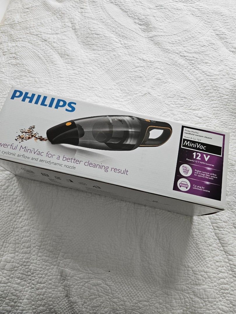 Philips 12V MiniVac, TV & Home Appliances, Vacuum Cleaner