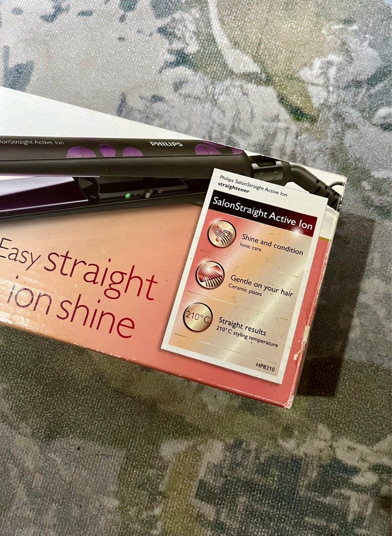 Philips easy straight with ion shine sales