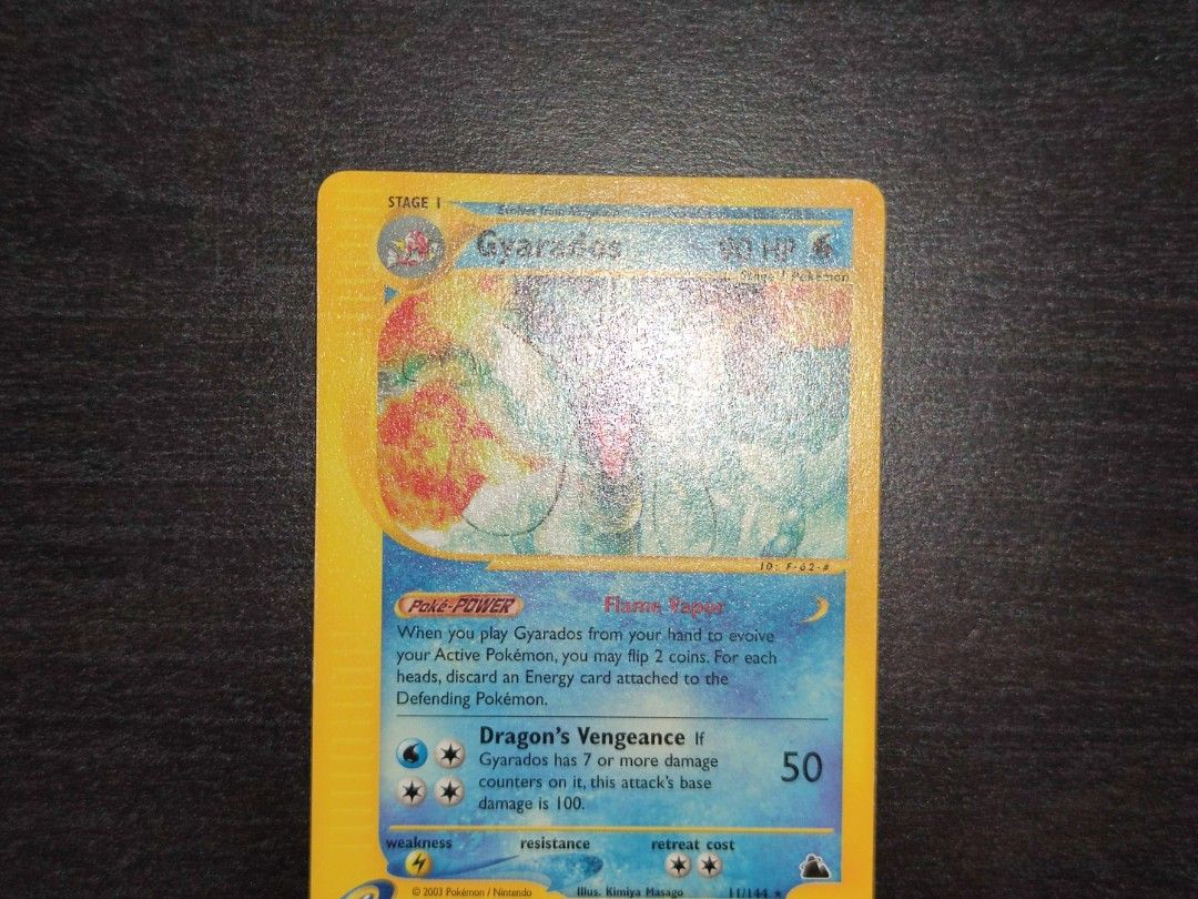 Pokemon Gyarados 11/144 Skyridge Non-Holo, Hobbies & Toys, Toys