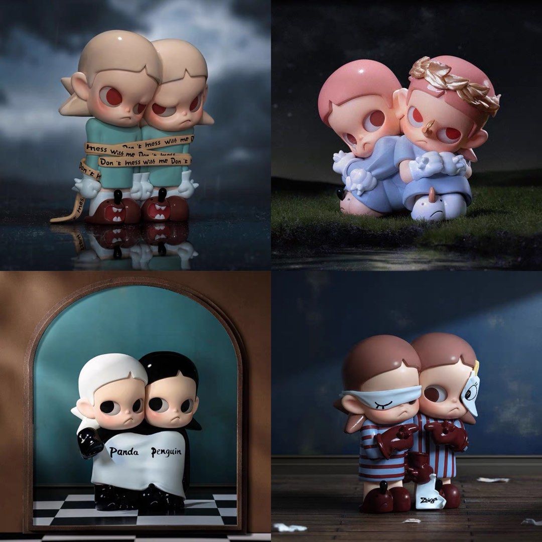 POP MART Zsiga Twins Series/ FULL SET / SINGLE BLIND BOX / ABLE TO
