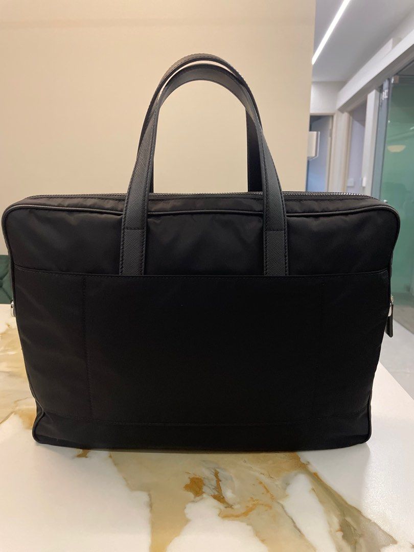 Prada laptop bag Luxury Bags Wallets on Carousell
