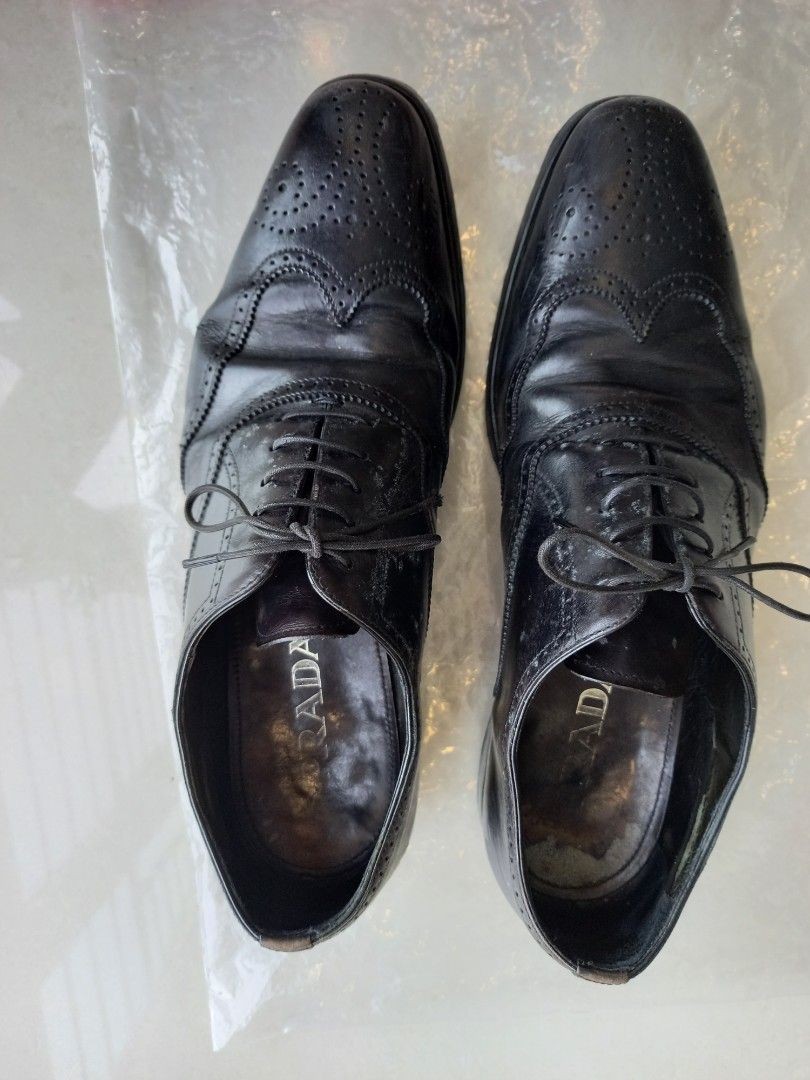 Prada Men Shoes Men s Fashion Footwear Dress Shoes on Carousell