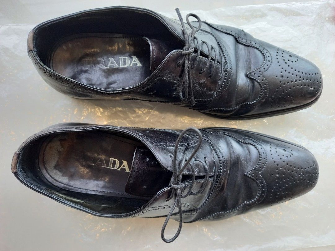 Prada Men Shoes Men s Fashion Footwear Dress Shoes on Carousell