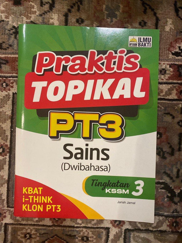 Praktis Topikal Sains Dwibahasa Tingkatan 3 KSSM Ilmu Bakti, Hobbies