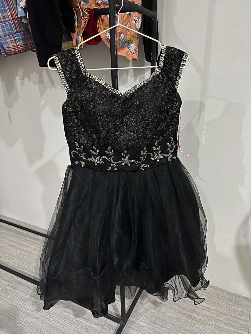 Black cocktail dress for debut new arrivals