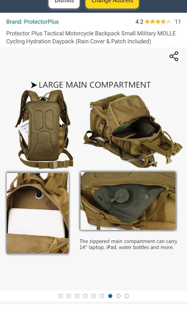 PROTECTOR PLUS TACTICAL BACKPACK, Men's Fashion, Bags, Backpacks on ...