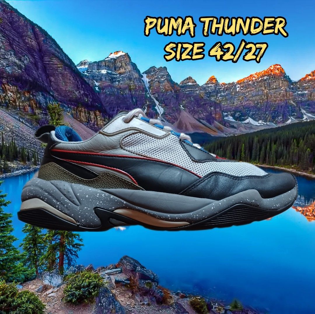 Puma thunder 2024 electric grey