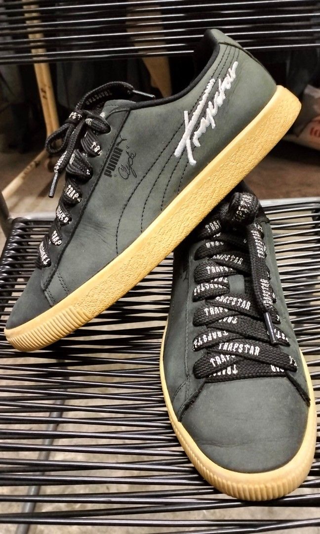 Puma x discount trapstar clyde perforated