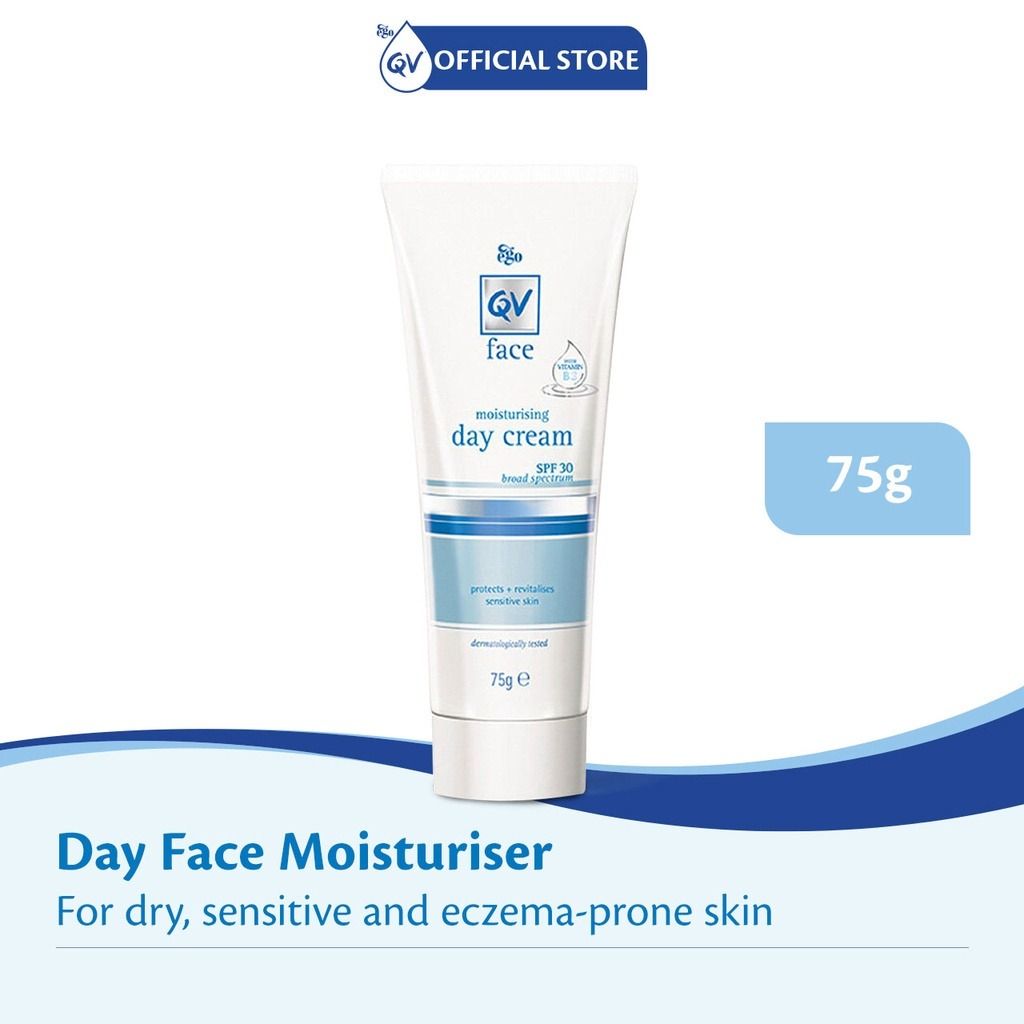 QV Face Moisturising Day Cream 75g SPF 30 Protects and Revitalise