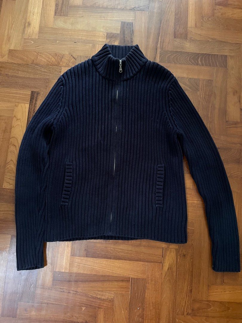 Ralph lauren black clearance cardigan