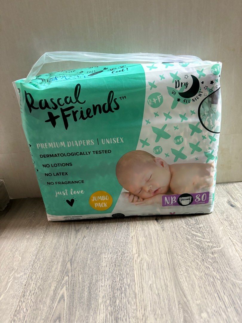 Rascal+Friends Cocomelon Premium Diaper Pants XL 58s, Babies & Kids,  Bathing & Changing, Diapers & Baby Wipes on Carousell