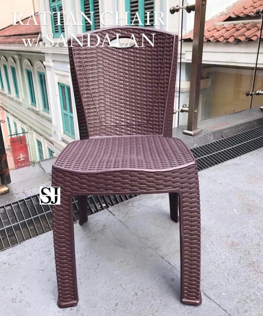 Uratex top rattan chair