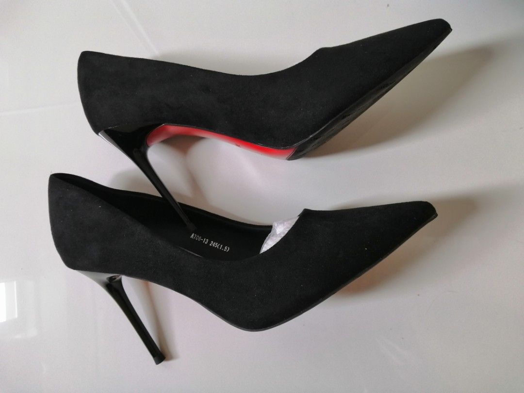 3 inch shop red bottom heels