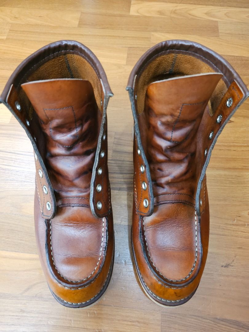 Red wing on sale moc sizing