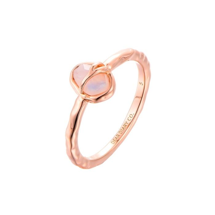Gold ring for birthday gift sales