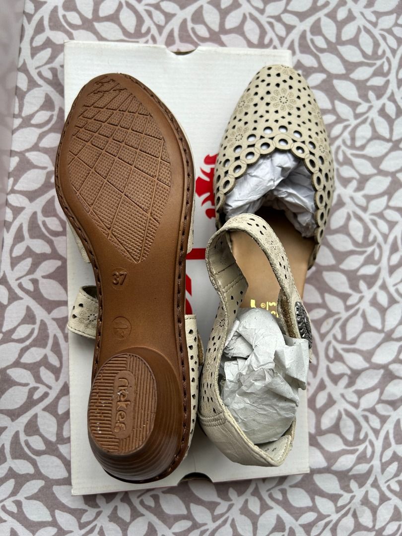 Rieker Ladies Beige Shoes