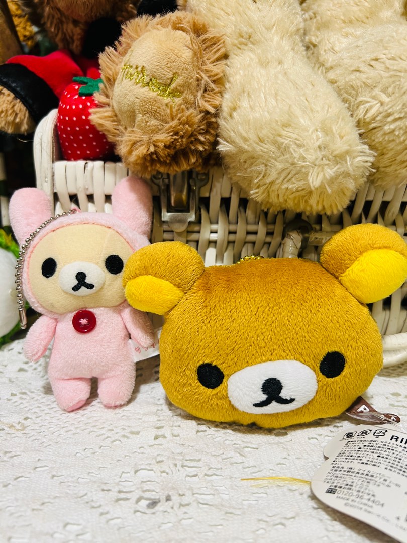 Rilakkuma hotsell plush keychain