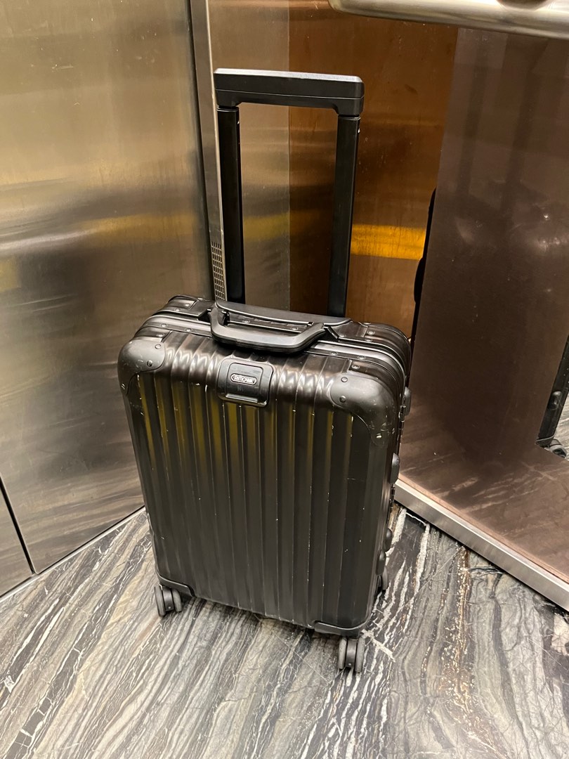 Rimowa Topas Stealth cabin size , Hobbies & Toys, Travel, Luggage on