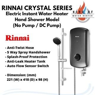 Rinnai Instant Water Heater, Furniture & Home Living, Bathroom ...
